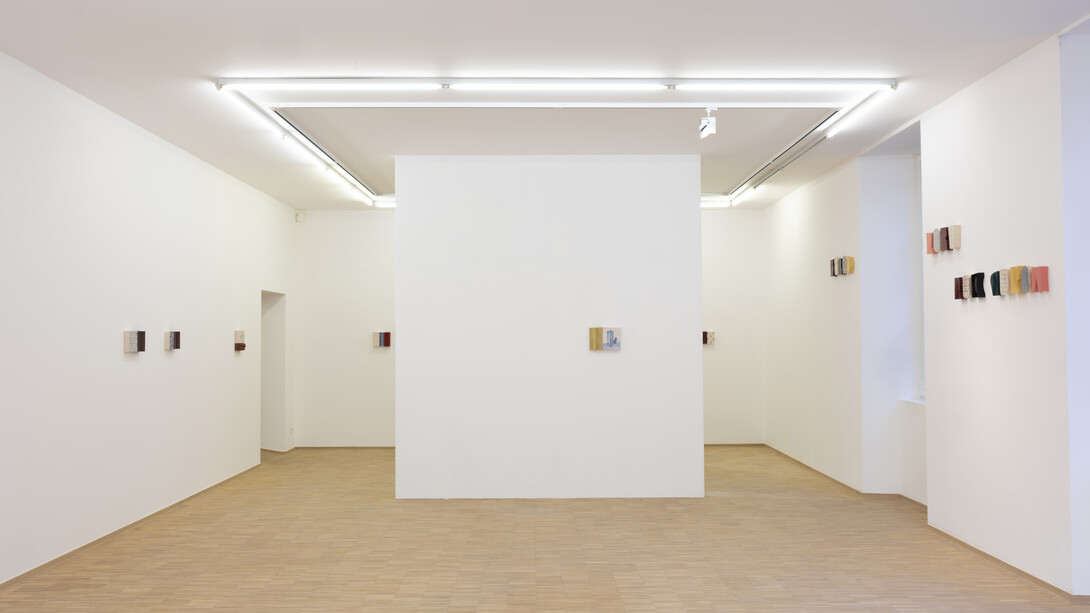 Dominique Dureau, Des formules heureuses, vue d'exposition. Avec l'aimable autorisation de Nosbaum Reding