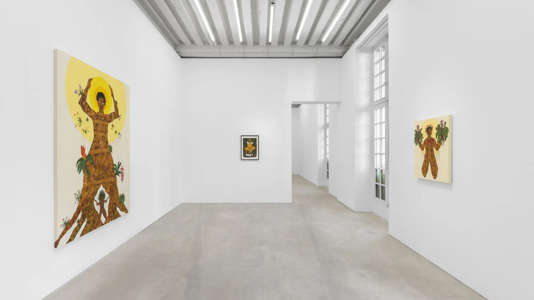 Rosana Paulino, Bloom in the sunlight, dream in the moonlight, exhibition view. Courtesy of Mendes Wood DM