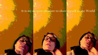 Christina Magnanelli Weitensfelder, 2018, It is my deepest pleasure to share myself to the World