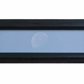 Daymoon, 2006, Pigment Print, One of a kind handmade antique frame