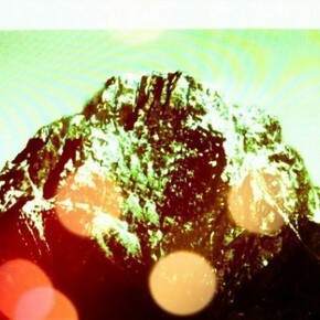 Detail from Mountains, Moving: Slide Show, 2013, m4v file on a flash-drive, Edition of 50