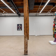 Various artists, Thus masked, the world has a language, exhibition view. Courtesy of Mariane Ibrahim Gallery
