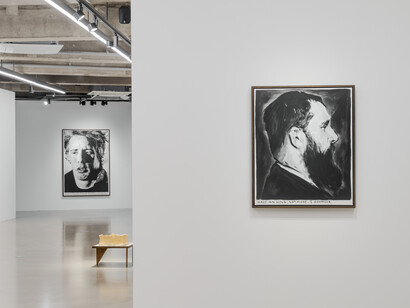 Installation view: Rinus Van de Velde,
‘On Another Plane of Existence’, Gallery Baton, Seoul, 2020
Courtesy of the Artist and Gallery Baton, photo by Jeon Byung Cheol
