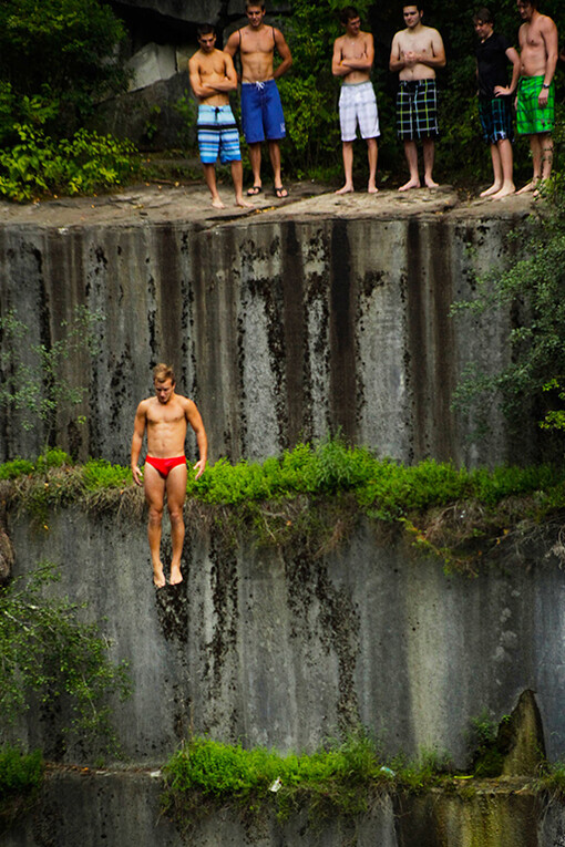 KEVIN RYAN, DORSET QUARRY JUMPER, 2012
C-PRINT