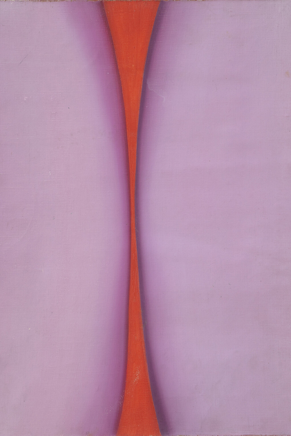 Huguette Caland, Bribes de Corps, 1973, oil on linen, 19 x 13.75 inches, 48.3 x 34.9 cm. Courtesy of the artist and Lombard Freid Gallery, NY