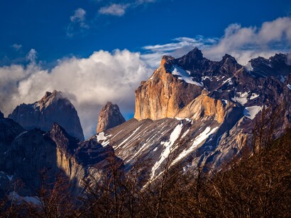 Montañas del sur de Chile