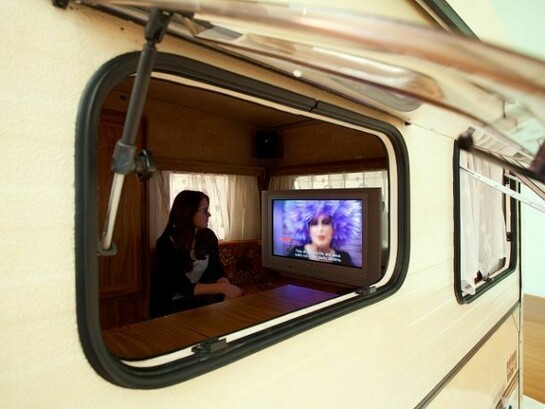 Phil Collins, Installation view, In Every Dream Home a Heartache, Museum Ludwig, Cologne, 2013. Courtesy Shady Lane Productions, Berlin and Tanya Bonakdar Gallery, New York