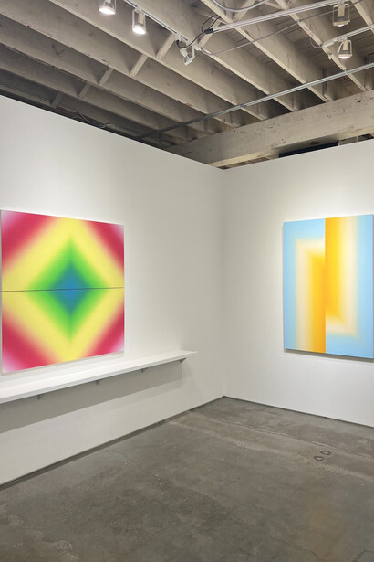 Audrey Stone, By two, exhibition view. Courtesy of Winston Wächter Fine Art Gallery