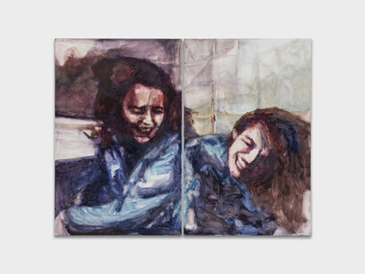 Sara Knowland, Possession, 2022, oil on canvas. Courtesy the artist and Carlye Packer, LA