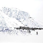 Pedro Amaral. Trabalho sobre papel 