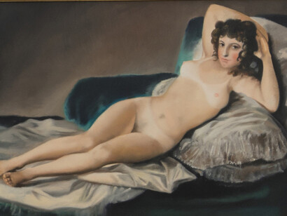 Hans-Peter Feldmann - Untitled - Oil on Canvas - 58 x 95 cm (22 7/8 x 37 3/8 in.) (SLG-HPF-09224) - Courtesy of the artist and Simon Lee Gallery
