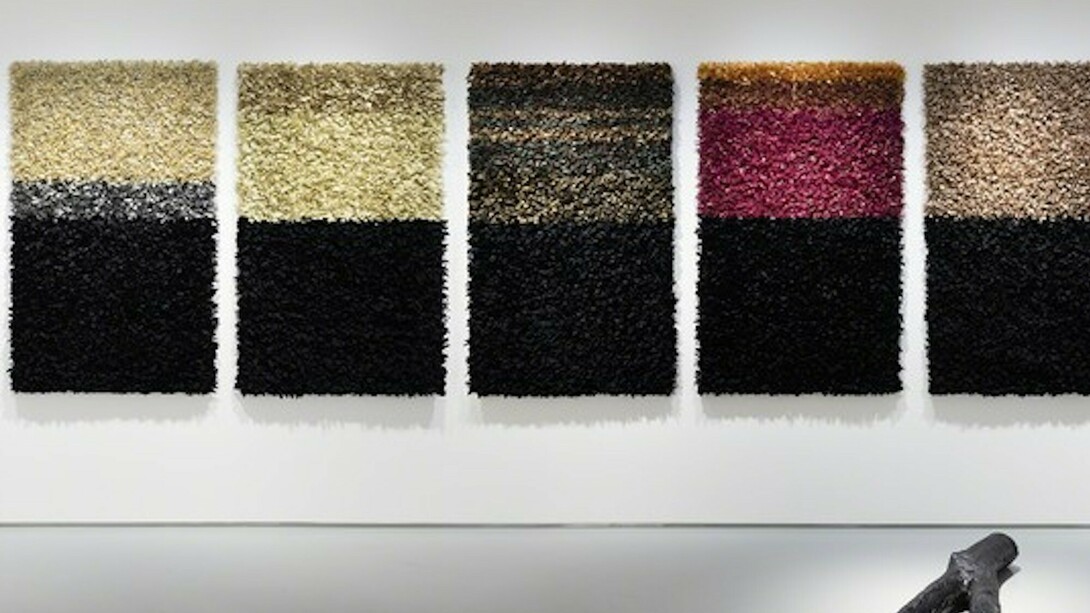 Joël Andrianomearisoa: Last Year in Antananarivo, Exhibition view. Courtesy of Tyburn Gallery