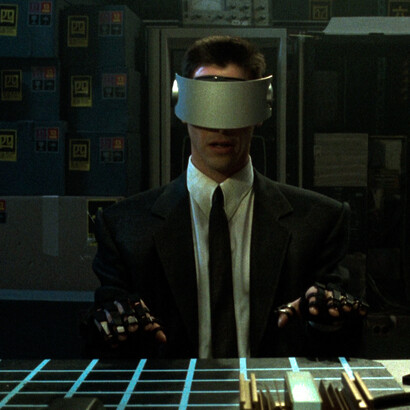 “Johnny Mnemonic” diretto da Robert Longo, 1995
