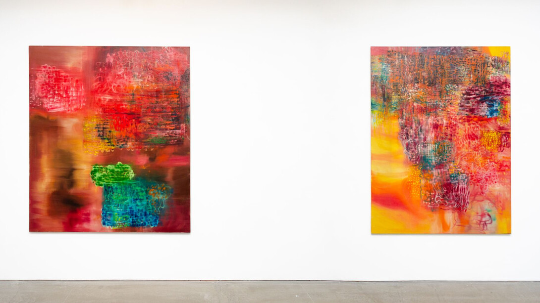 Nachume Miller, Suns & Illusions, exhibition view. Courtesy of David Benrimon Fine Art
