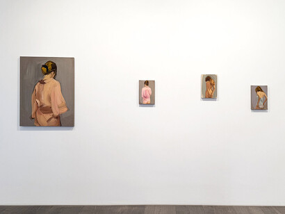 Gideon Rubin, There are ways out, exhibition view. Courtesy of Galerie Karsten Greve