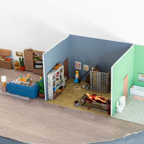 Abigail Goldman, Your neighbor's alternate hires, 2024. Courtesy of Hashimoto Contemporary Gallery