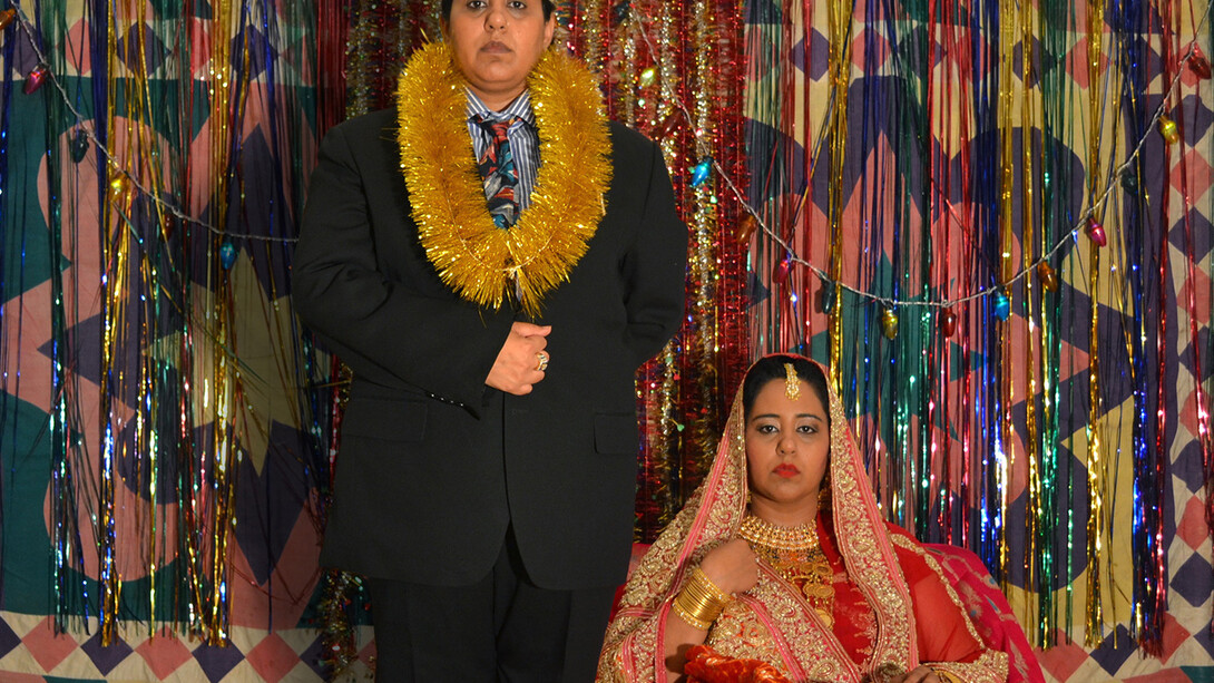 Aisha Abid Hussain, Two, Not Together Series III, Archival print on Hahnemuhle photorag 16 x 24''