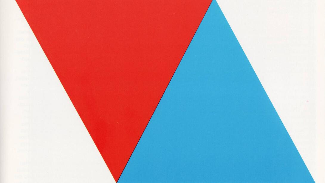 Ellsworth Kelly, Red Blue, 1968 © Ellsworth Kelly