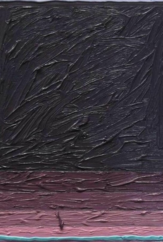 Russell Tyler, PG, 2013, oil on canvas, 16 x 12"