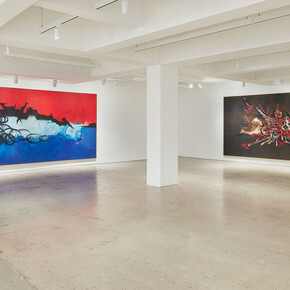 Georges Mathieu. Courtesy of Nahmad Contemporary