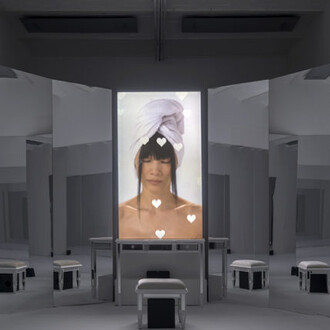 Sophia Al-Maria, Mirror Cookie. Photo by Carlos Tettamanzi- Courtesy of Fondazione Arnaldo Pomodoro