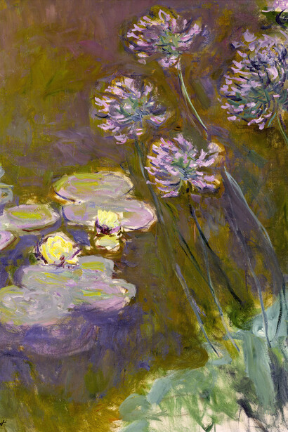 Claude Monet. Ninfee e Agapanti