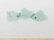 James Clarkson, Relief Construction, 2012. Citroen Picasso car windows, windscreen wiper blades, exhaust parts and an exploded metal replica of Picasso's signature. 90 x 220 cm