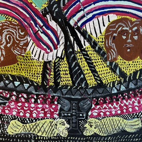 Tassos Mantzavinos, By the seaside (Παρά θιν’ αλός). Courtesy of Skoufa Gallery 