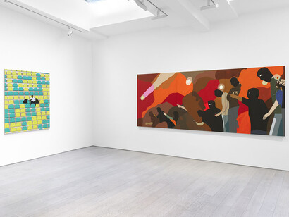 Brian Alfred, Plus ultra, exhibition view. Courtesy of Miles McEnery Gallery