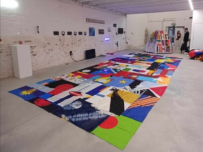 "Motion of a Nation", foto della mostra a cura di Antonio Arevalo, Venezia, Italia