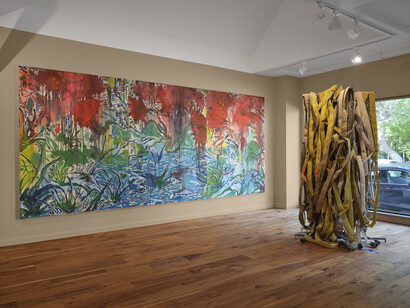 Saif Azzuz, Aiy-ye-kwee’, exhibition view. Courtesy of Anthony Meier