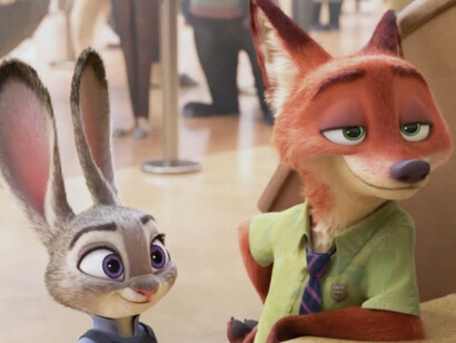 Judy Hopps y Nick Wilde, personajes principales de Zootrópolis (2016)