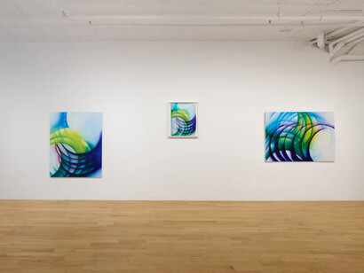 Mariah Robertson, Portraits, exhibition view. Courtesy of Chart