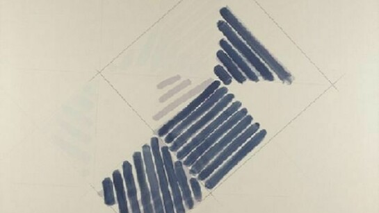 Martin Barré, 1973-1974, Acrylic on canvas, 149 x 139 cm