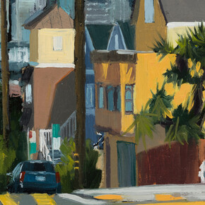 Eileen David, Potrero hill view (detail), 2026. Courtesy of Paul Thiebaud Gallery