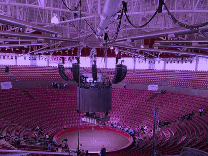 Palenque con escasa audiencia