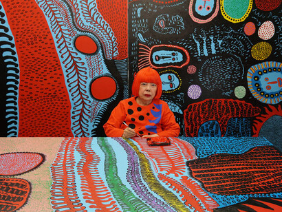Yayoi Kusama. Courtesy of David Zwirner