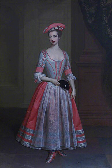 Henrietta Hobart, The Hon. Mrs Howard, later Countess of Suffolk by Thomas Gibson