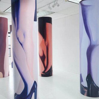 Adelisa Selimbašić, Where we become each other, exhibition view. Courtesy of Lubov