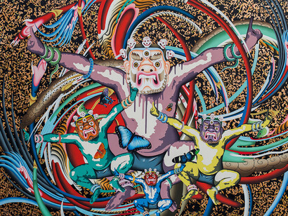 Nepal Art Now. Courtesy of Weltmuseum Wien