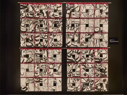 Installation View, Aamir Khandwala, One Breath. Courtesy of Cristina Grajales Gallery