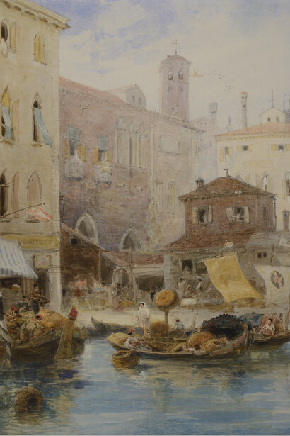 Venetian Capriccio (1856), James Holland © National Museums Liverpool
