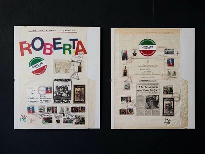 Collage Penelope, foto di Erminando Aliaj  