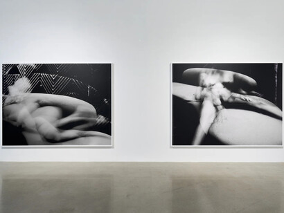 David Lynch, LA, exhibition view. Courtesy of Pace Gallery