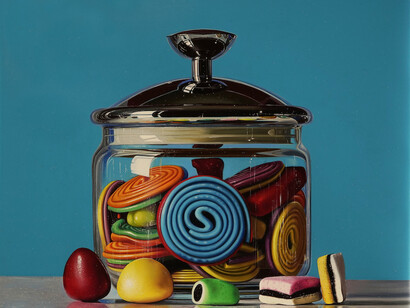Bernardi Roberto, L'essenziale, 2021, olio su tela, 30x35 cm
