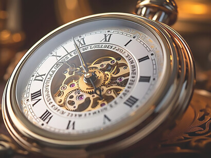 A captivating display of vintage clock, each a testament to the intricate dance of horology, symbolizing the inexorable passage of time and a rich tapestry of history