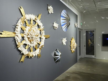 Andy Diaz Hope and Laurel Roth. Courtesy of Catharine Clark Gallery