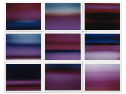 Thomas Paquet. Horizon, étude couleur #3. Courtesy Galerie Thierry Bigaignon.