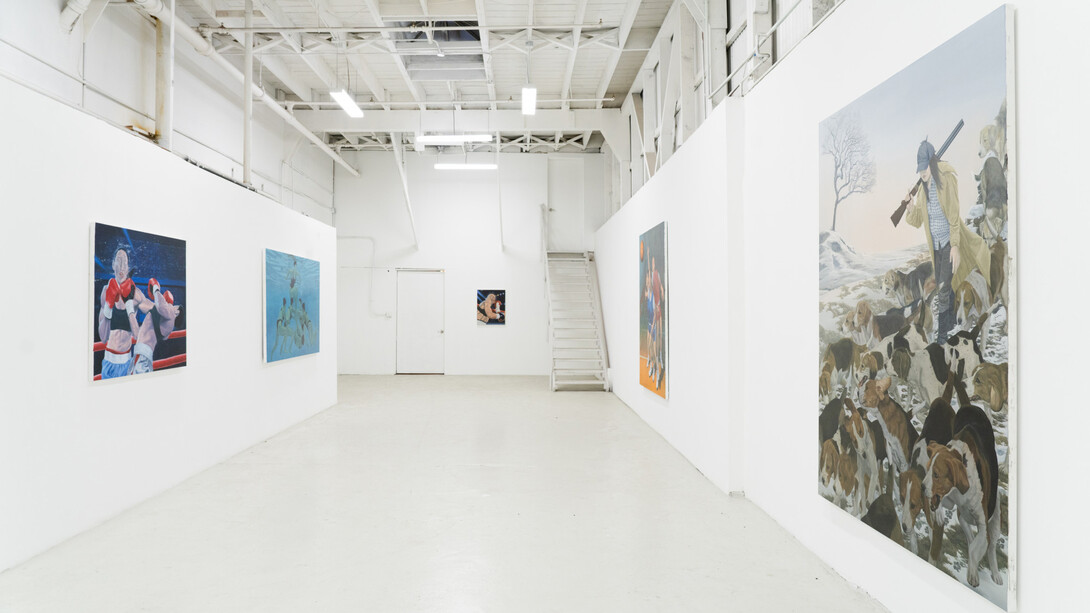Amanda Ba, For sport, exhibition view. Courtesy of Micki Meng Gallery