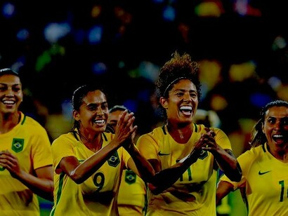 Jogadoras da seleção